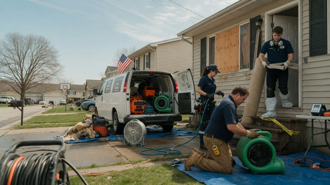 Water Damage Restoration in Kingman, IN near me